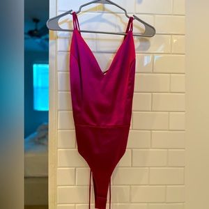 Hot Pink Bodysuit